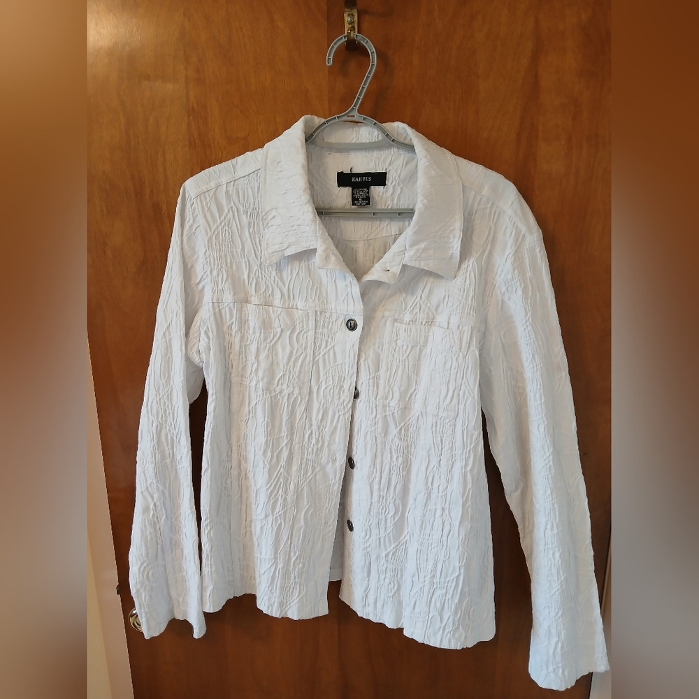 Kaktus Textured Button-Up Shirt